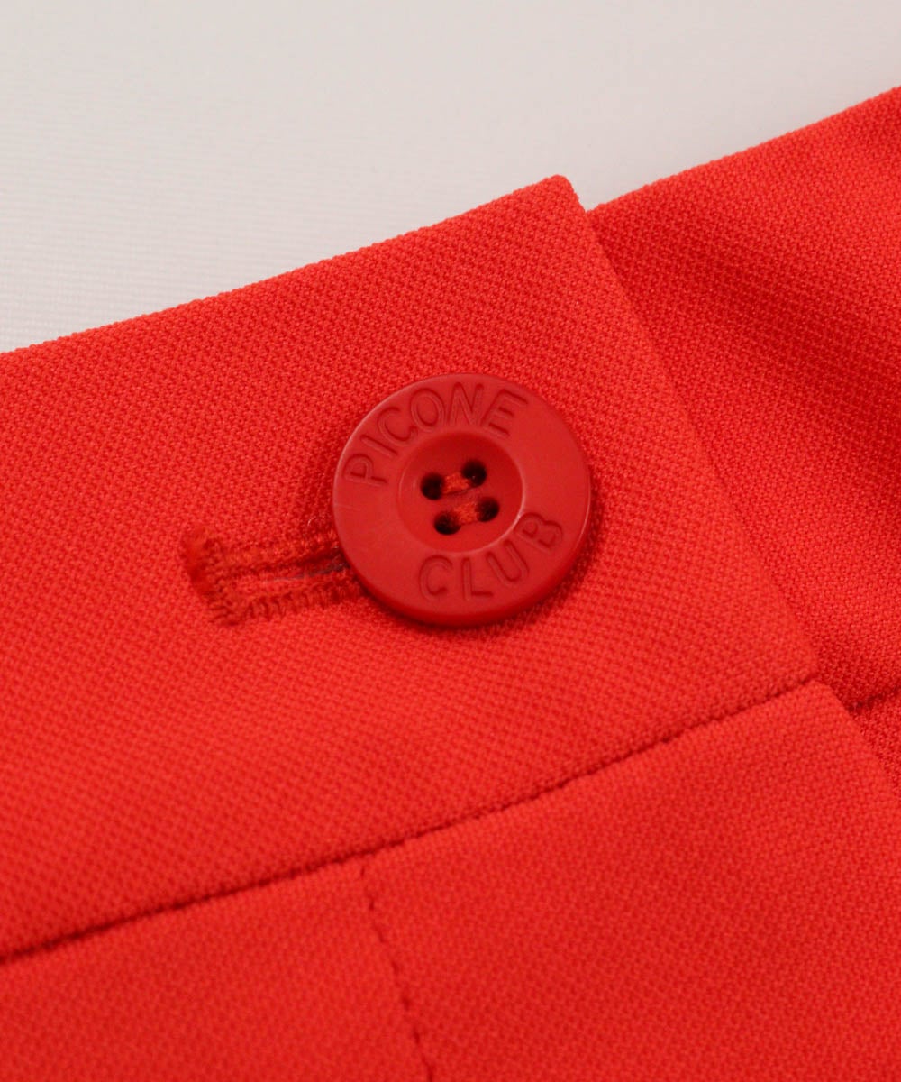 ウエストボタン（レッド）