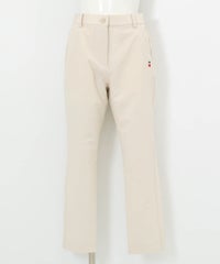 速乾サッカー地バック刺繍パンツ（ベージュ）