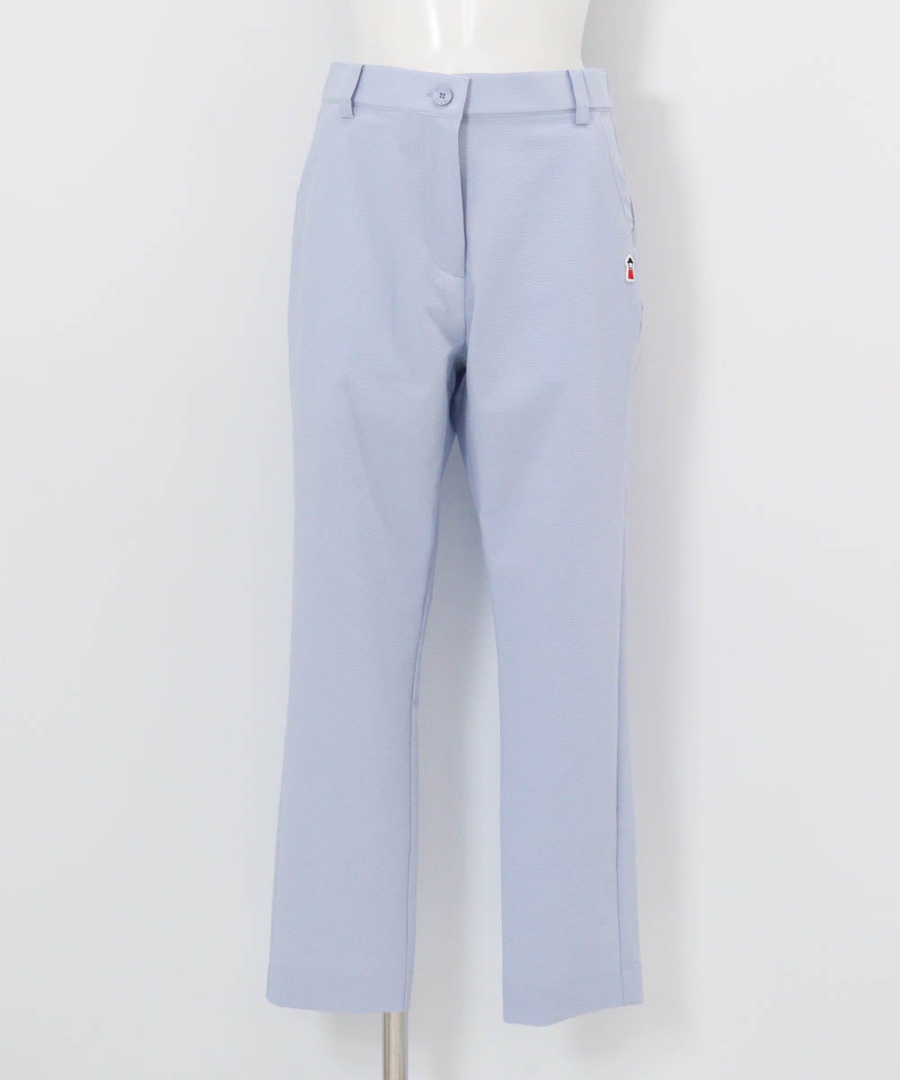 速乾サッカー地バック刺繍パンツ（ライトブルー）