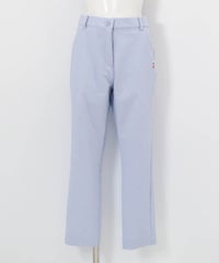 速乾サッカー地バック刺繍パンツ（ライトブルー）