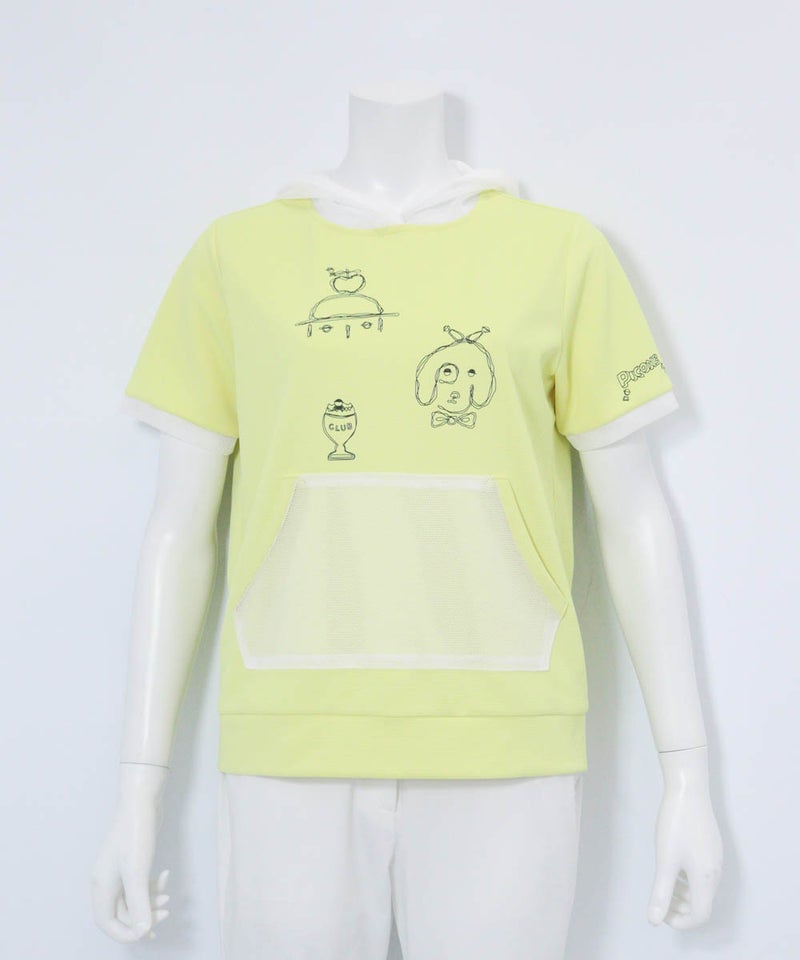 メッシュフードプルオーバー（イエロー）