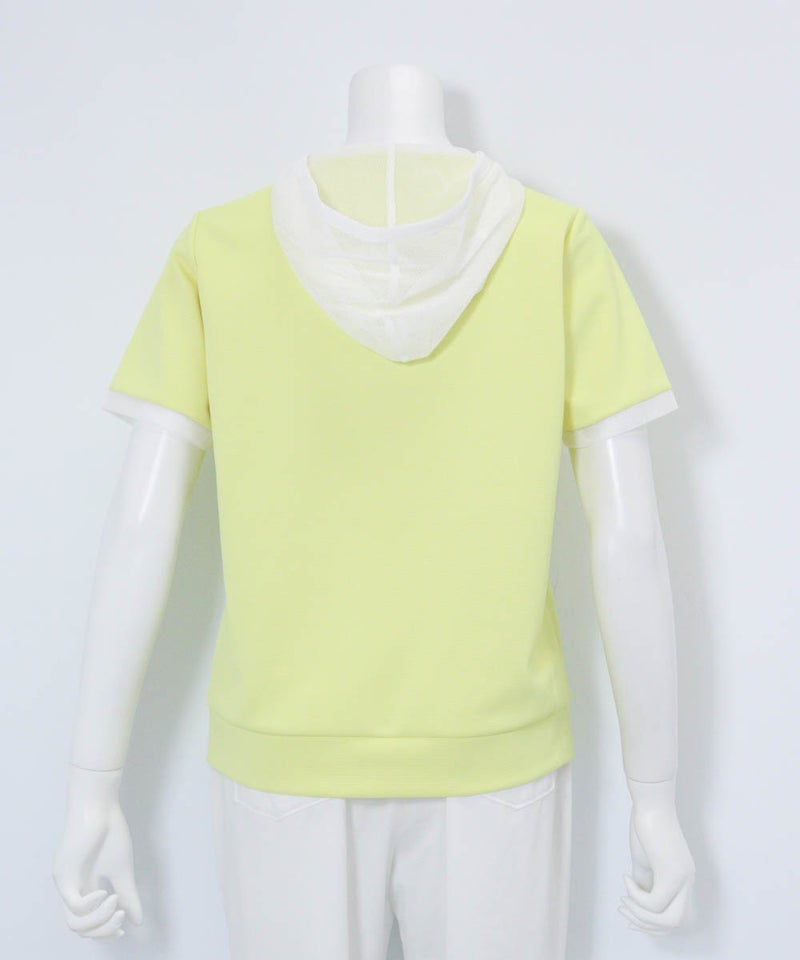 メッシュフードプルオーバー後（イエロー）