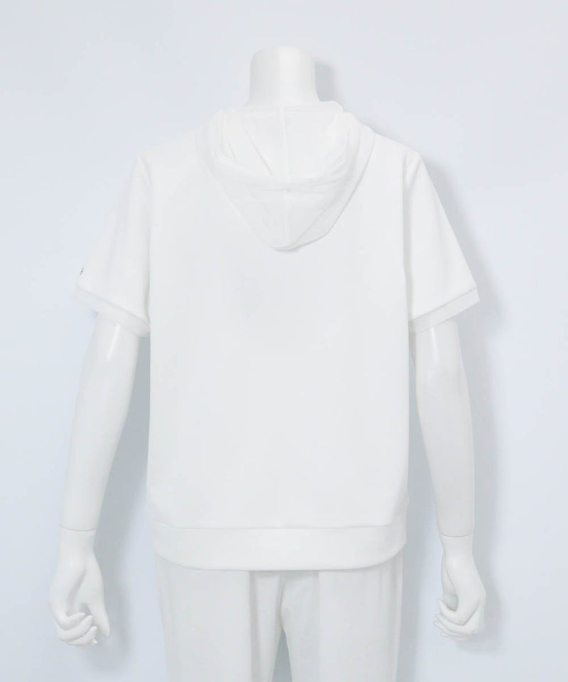 メッシュフードプルオーバー後（ホワイト）