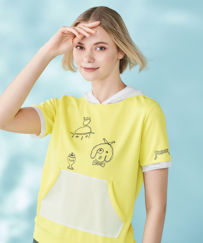 モデル着用画像（イエロー）