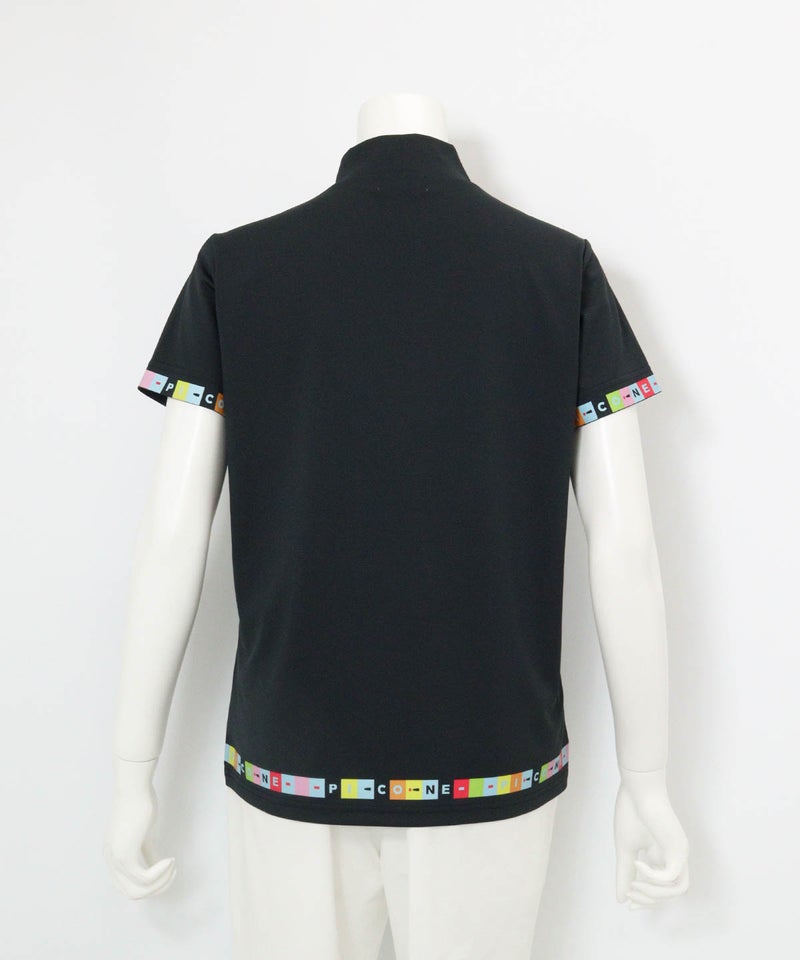 タイル柄UV速乾プルオーバー(ブラック)後ろ