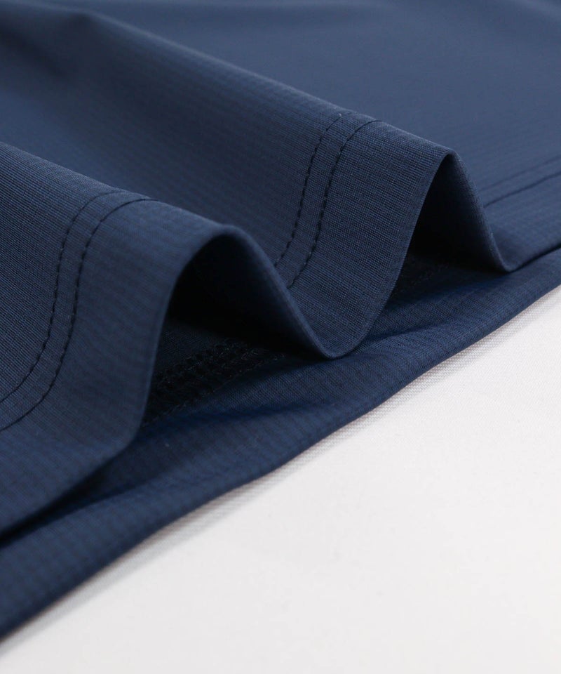 裾・生地感（ネイビー）