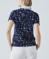 モデル着用画像（ネイビー）