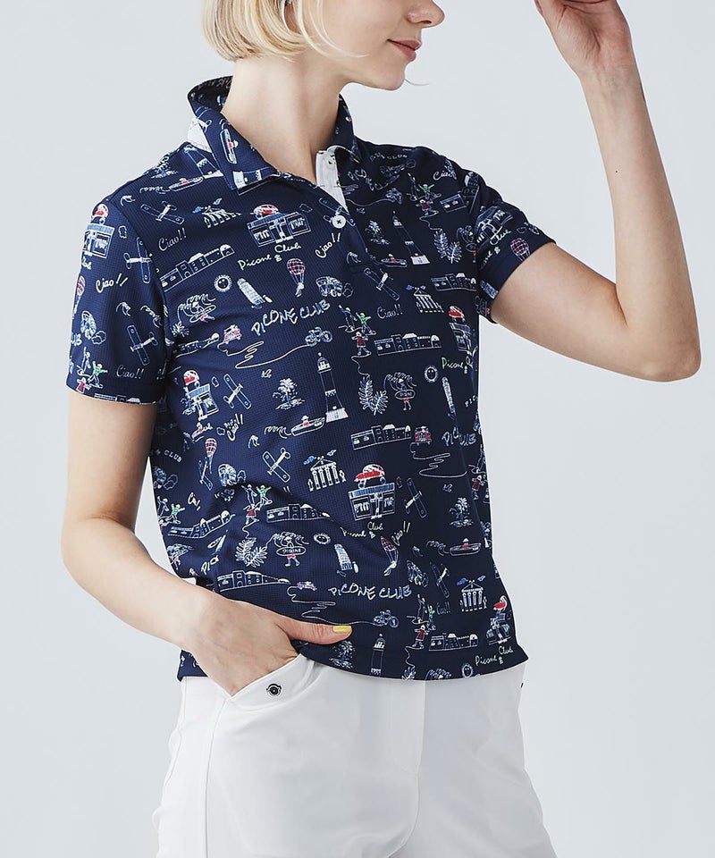 モデル着用画像（ネイビー）