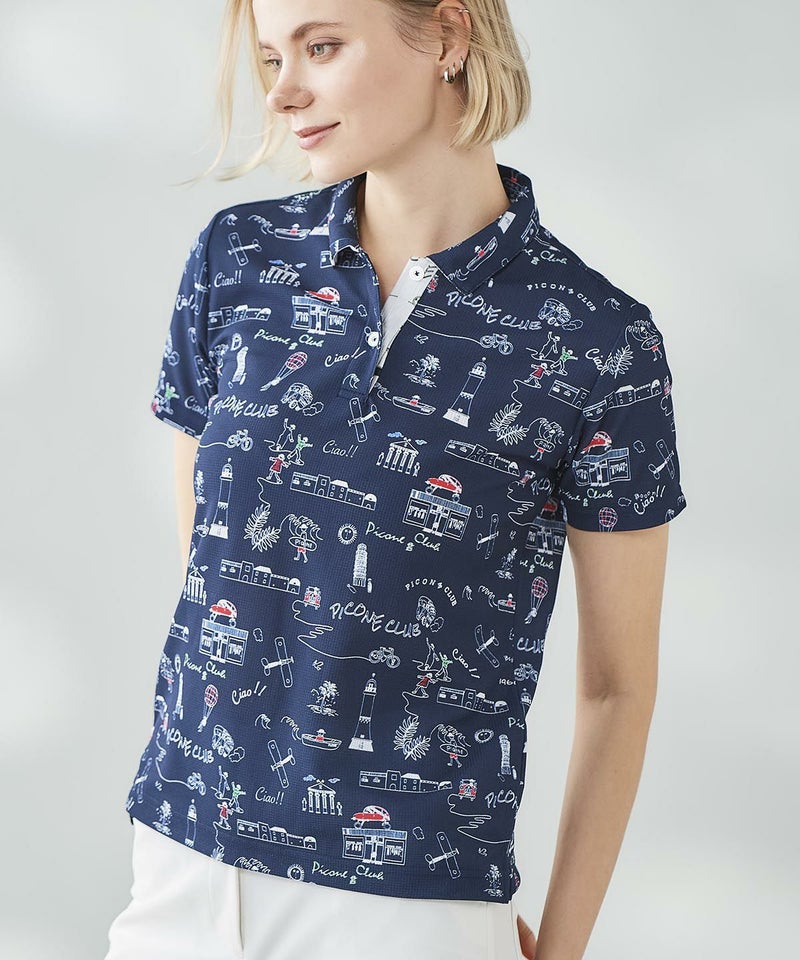 モデル着用画像（ネイビー）