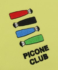 ピコ刺繍デザイン（イエロー）