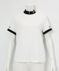 プリーツ袖UV速乾プルオーバー（ホワイト）