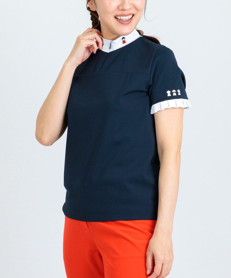 モデル着用画像（ネイビー）