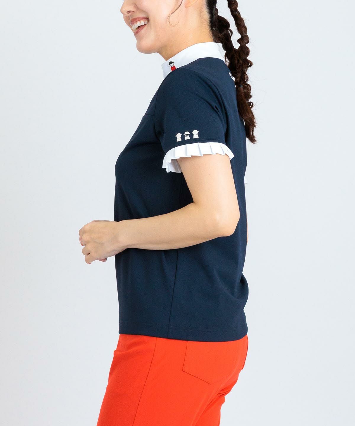 モデル着用画像（ネイビー）