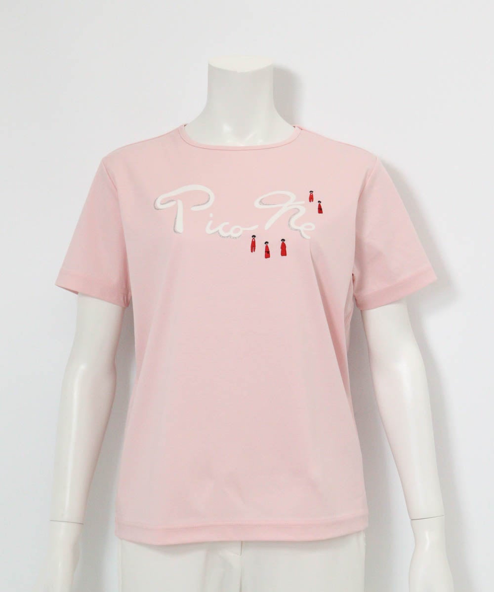 コットン100％プリントプルオーバー（ピンク）