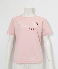 コットン100％プリントプルオーバー（ピンク）