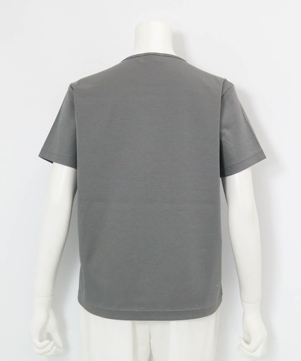 コットン100％プリントプルオーバー後（グレー）