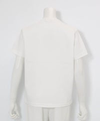 コットン100％プリントプルオーバー後（ホワイト）