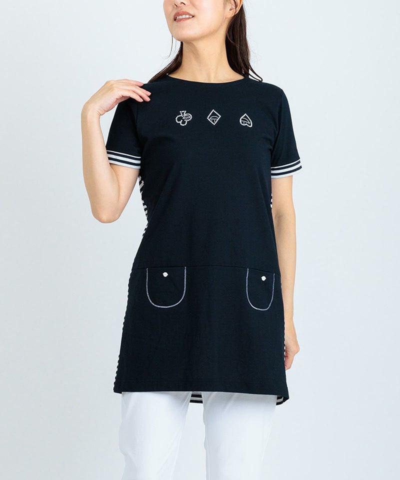 モデル着用画像（ネイビー）