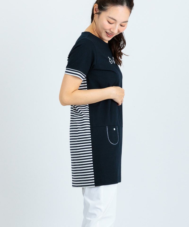 モデル着用画像（ネイビー）