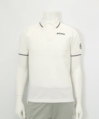 【メンズ】コットン100％カノコポロシャツ（ホワイト）