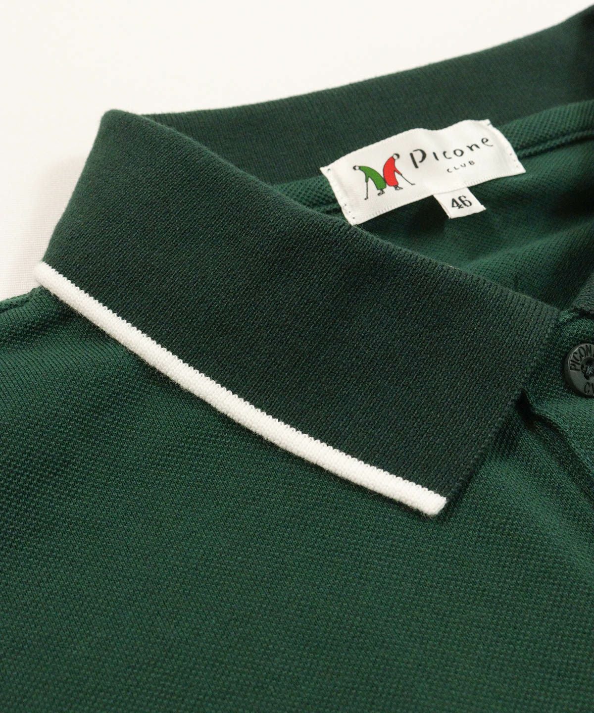 襟部分（グリーン）