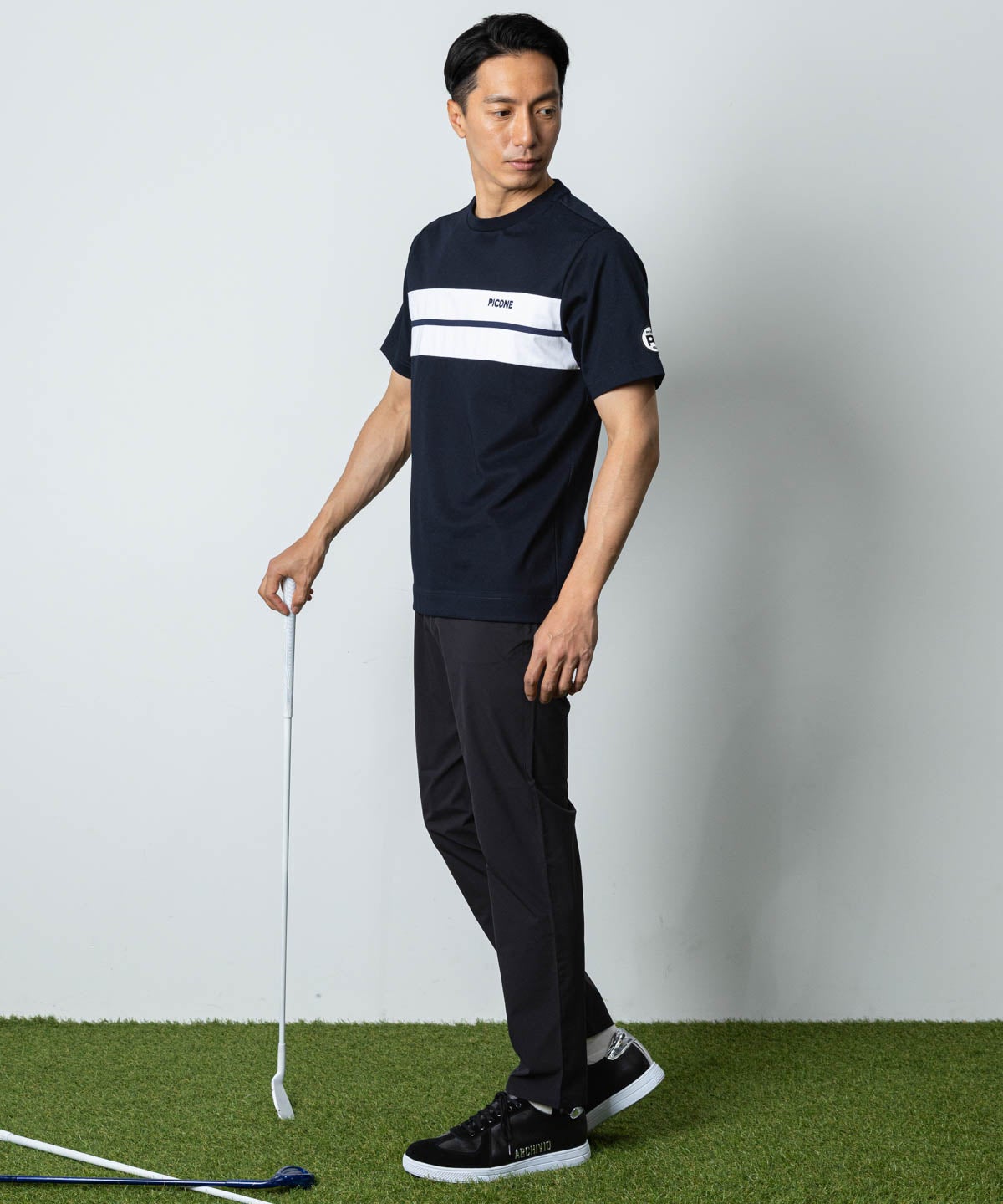 モデル着用画像(ネイビー)