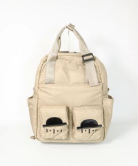 中わたリュック（ベージュ）