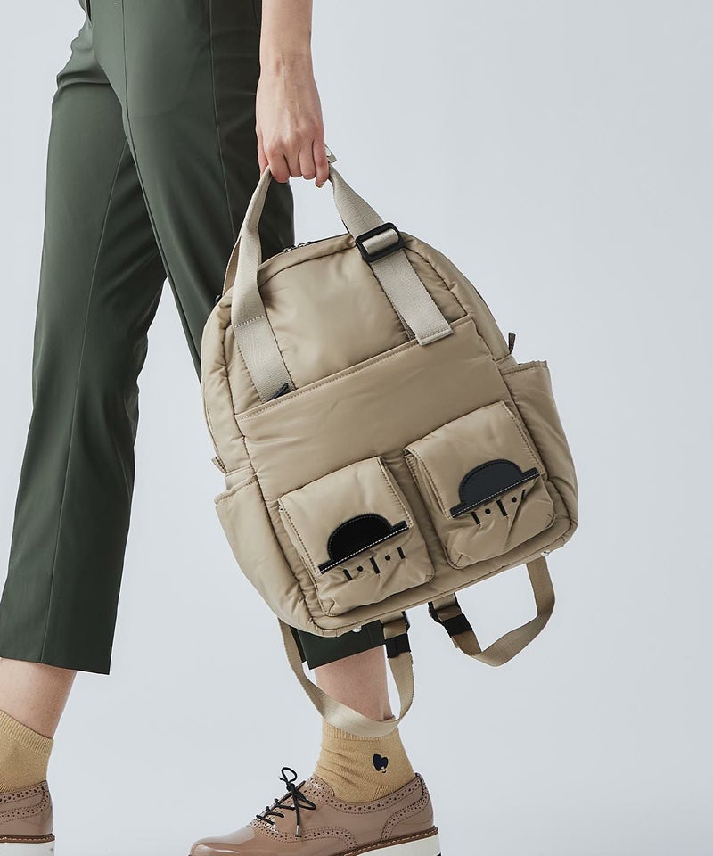 モデル着用画像（ベージュ）