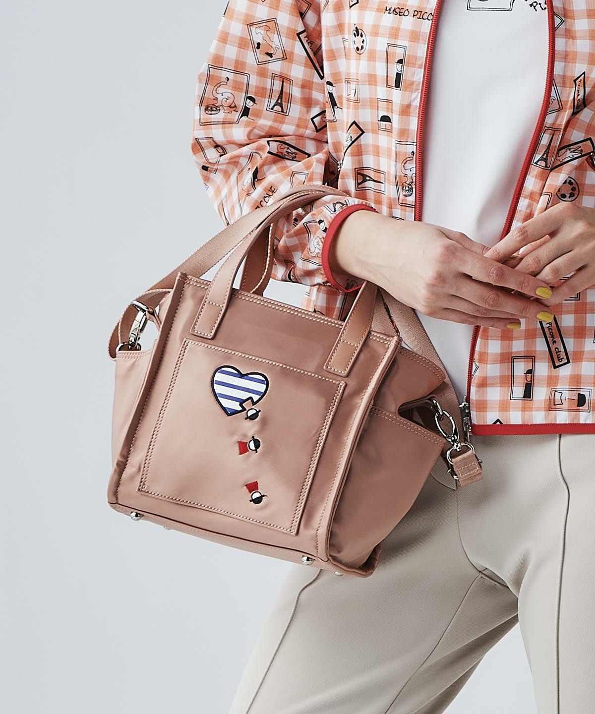 モデル着用画像（ピンク）