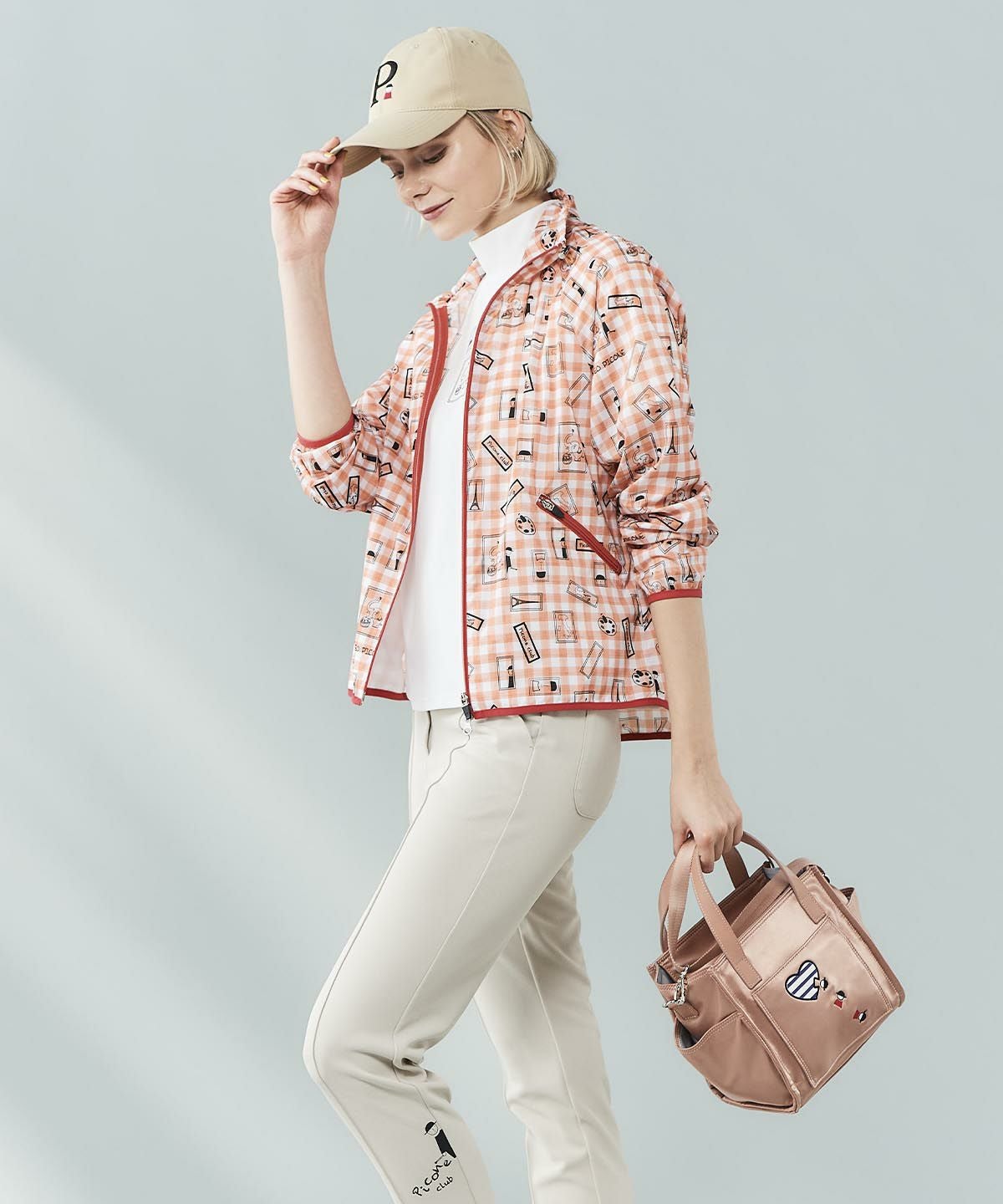 モデル着用画像（ピンク）