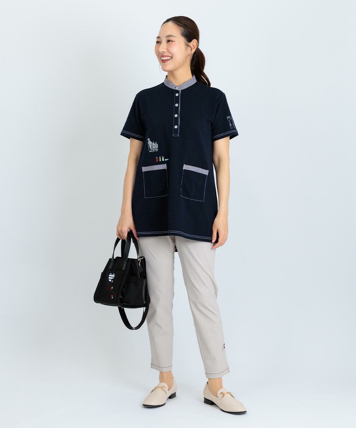 モデル着用画像（ブラック）