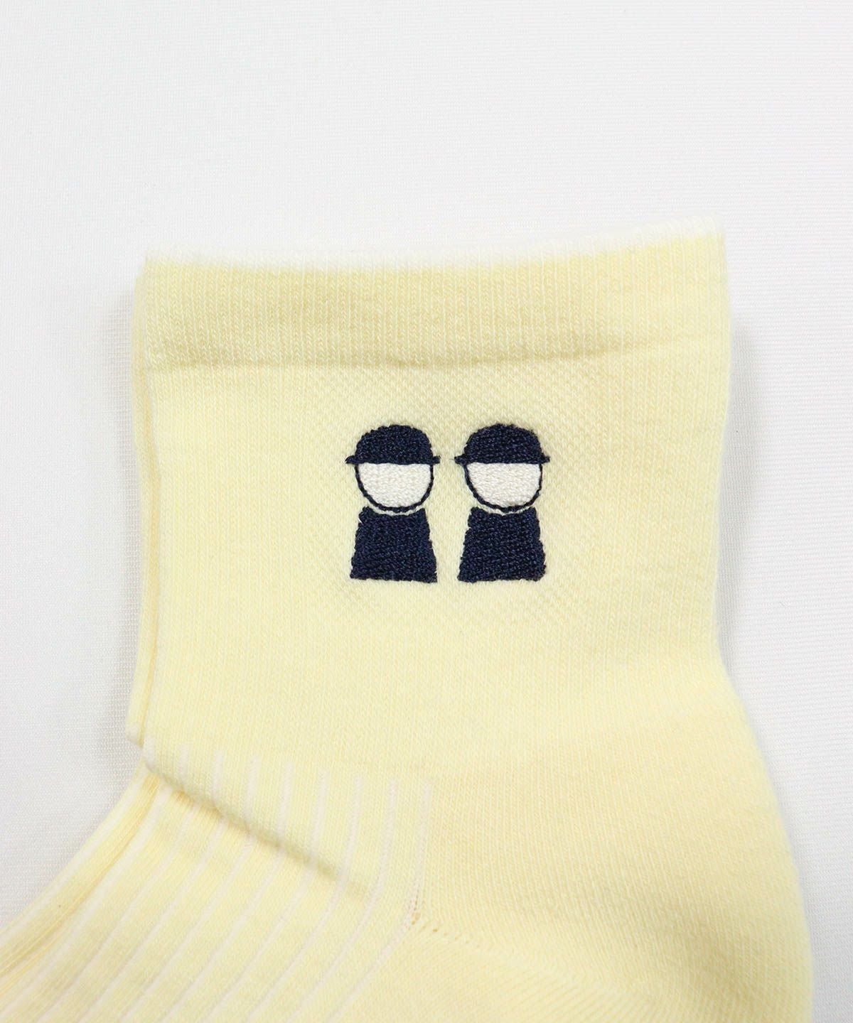 刺繍部分（イエロー）