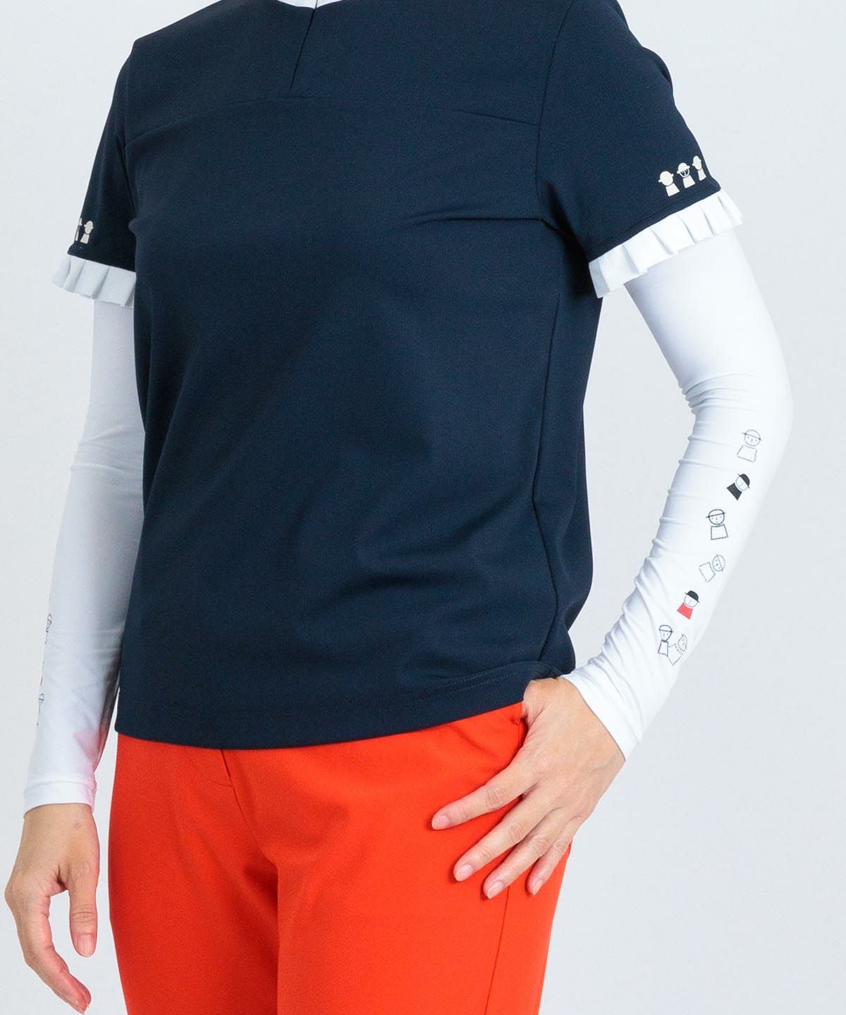 モデル着用画像（ホワイト）