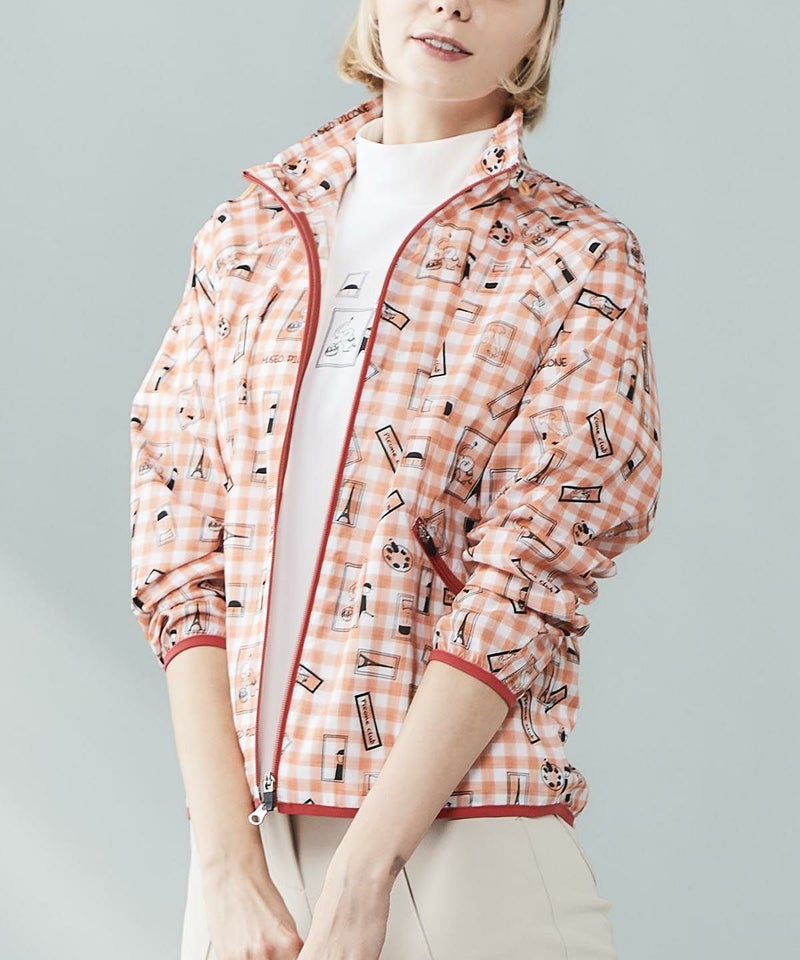 モデル着用画像（オレンジ）