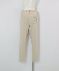  センターシームUV冷感パンツ後（ベージュ）