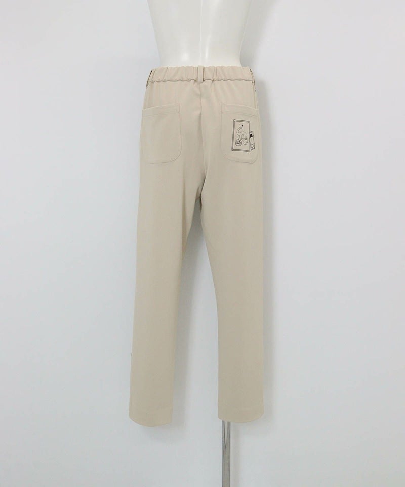  センターシームUV冷感パンツ後（ベージュ）