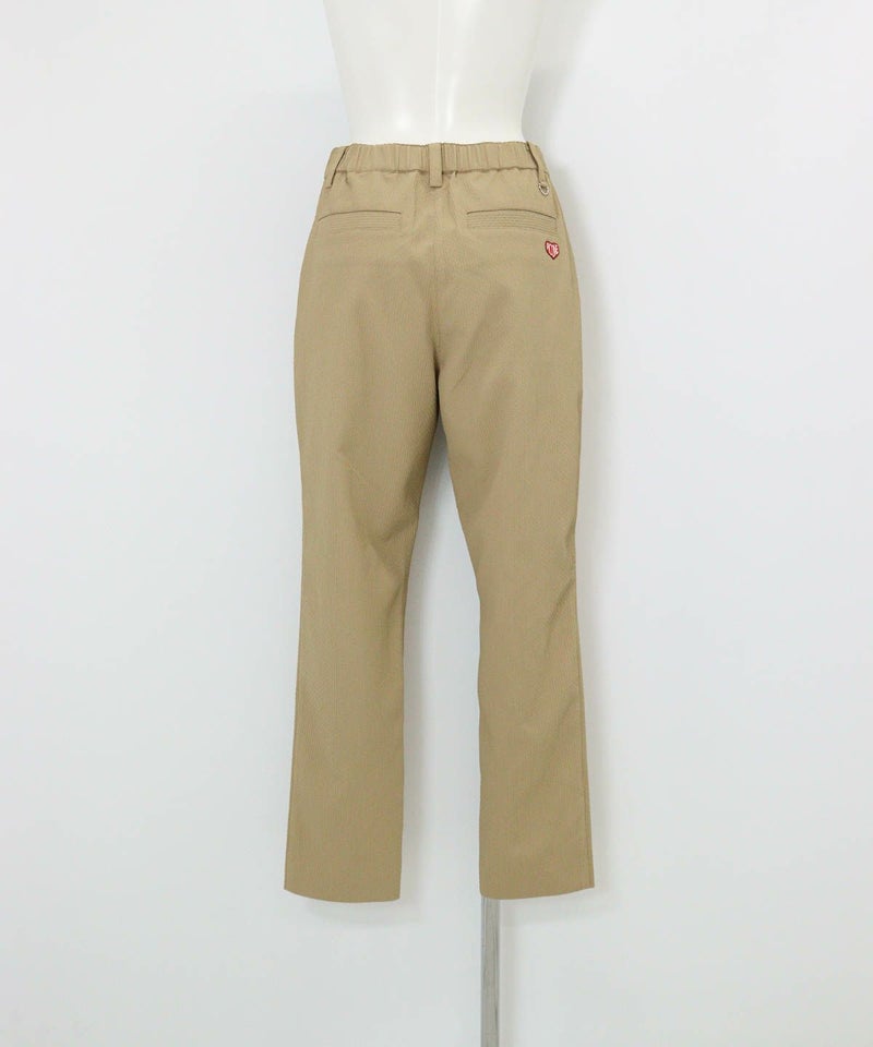 UV速乾サッカー調パンツ後（キャメル）