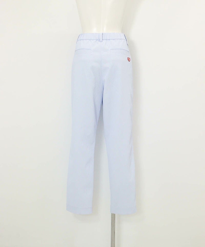 UV速乾サッカー調パンツ後（ライトブルー）