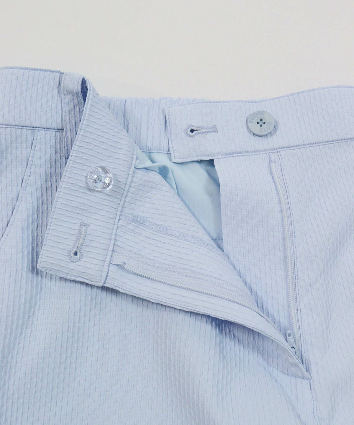 ファスナー部分（ライトブルー）