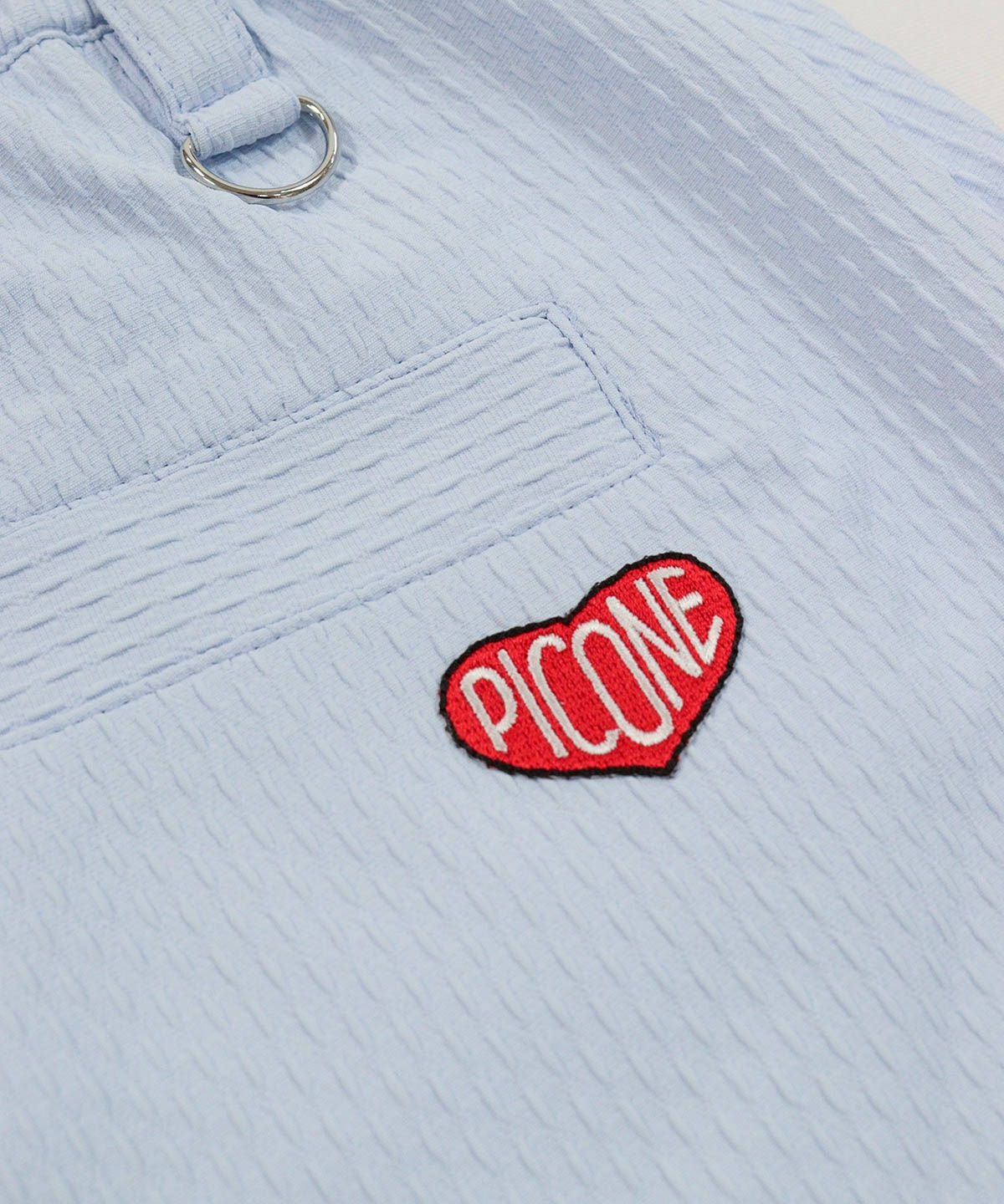 後ポケット部分（ライトブルー）