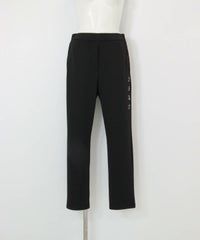 UV冷感ベーシックテーパードパンツ（ブラック）