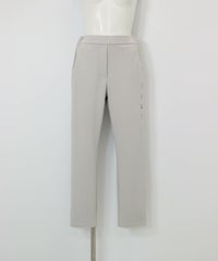 UV冷感ベーシックテーパードパンツ（ライトグレー）