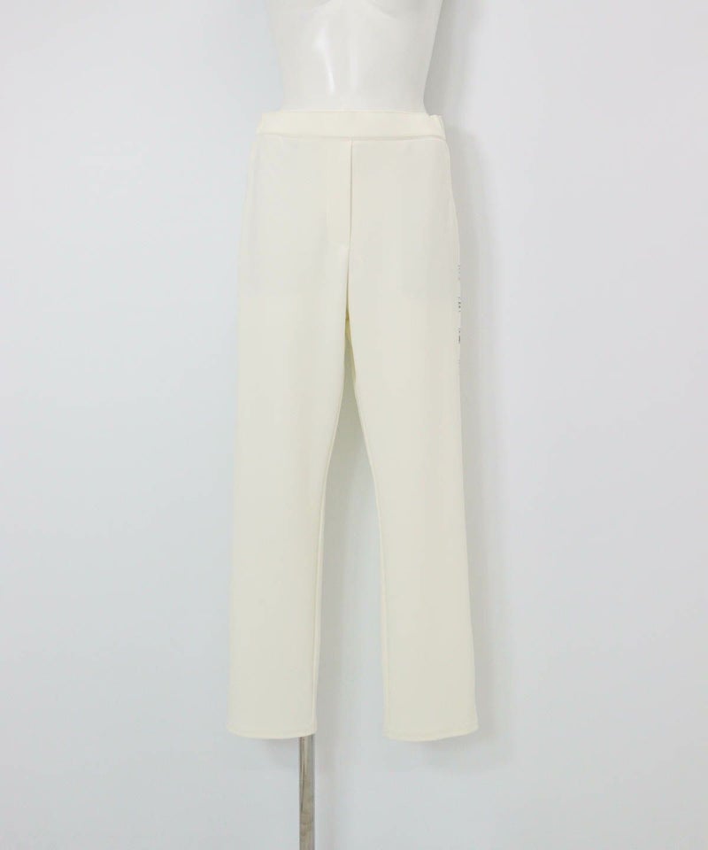 UV冷感ベーシックテーパードパンツ（ホワイト）