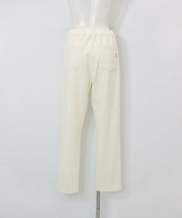 UV冷感ベーシックテーパードパンツ後（ホワイト）