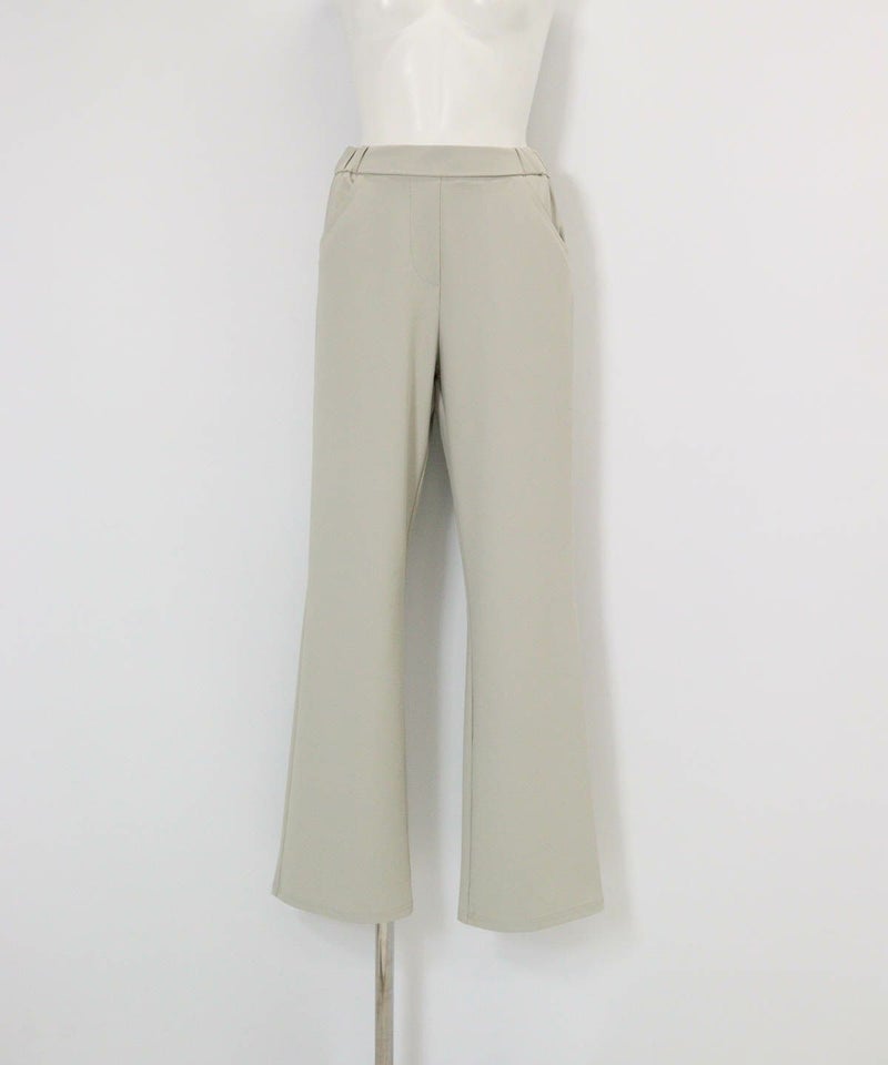  UV冷感ストレートパンツ（ベージュ）