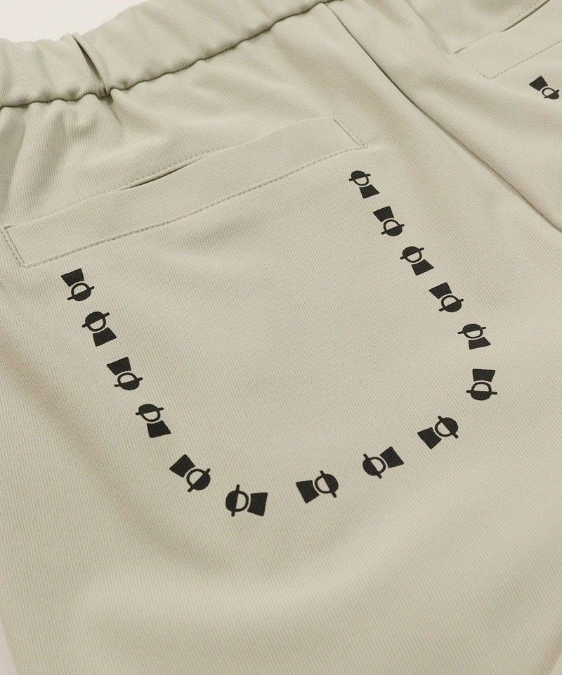 後ポケット部分（ベージュ）