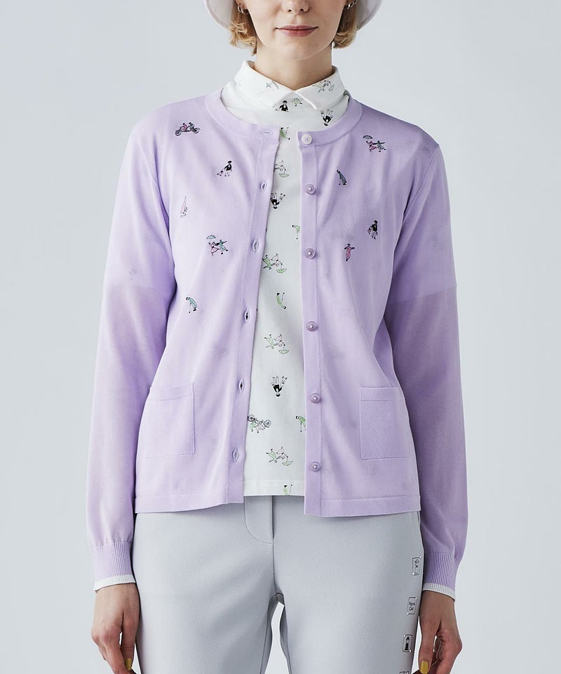 モデル着用画像（ライトパープル）