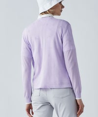 モデル着用画像（ライトパープル）