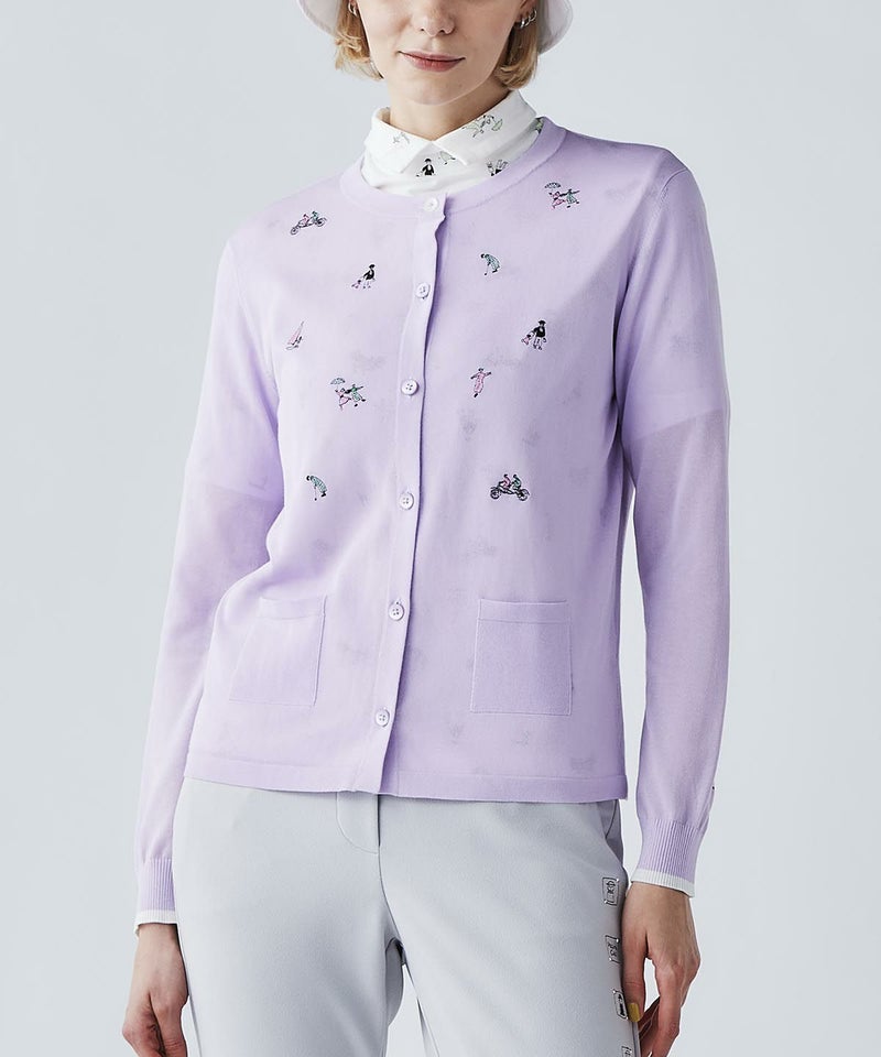 モデル着用画像（ライトパープル）