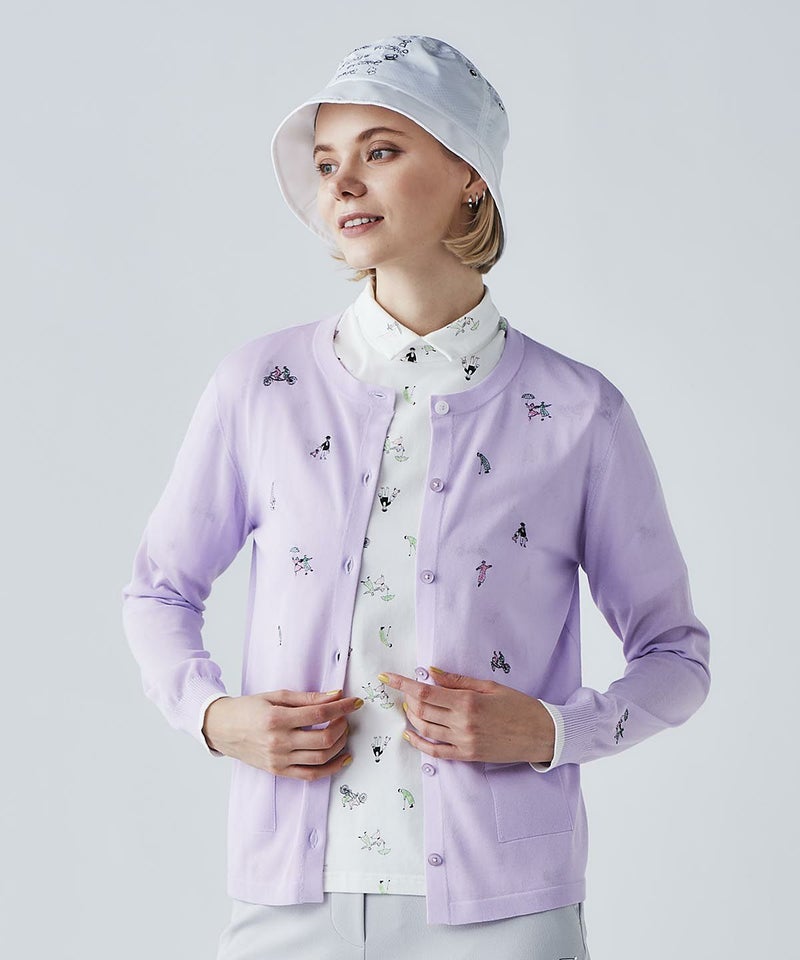 モデル着用画像（ライトパープル）